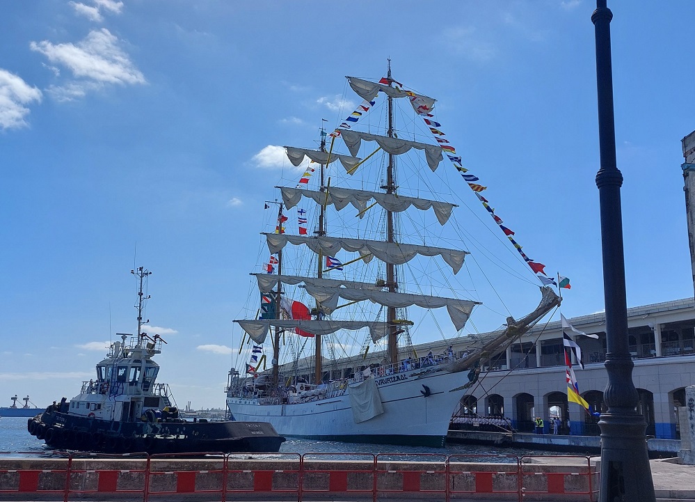 Arribó a La Habana buque escuela de la Armada de México Excelencias Cuba