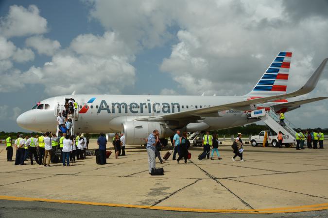 American Airlines premia a aeropuertos de Cuba