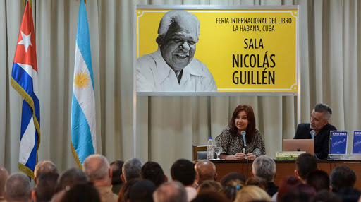 Cristina Fernández presenta su último libro en La Habana