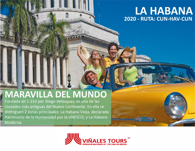 Viñales Tour inicia ruta chárter entre México y Cuba 