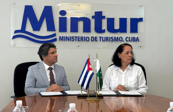Cuba y Pakistán sellan alianza turística