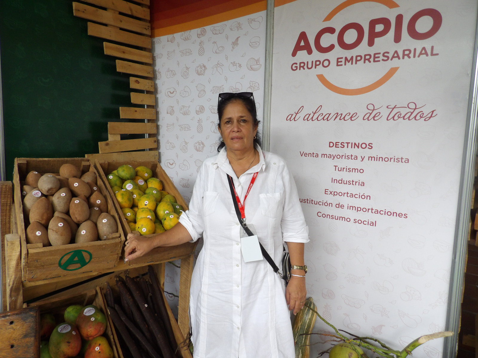 Directora general de Empresa Acopio Santiago de Cuba, Belkis Villa Tabares