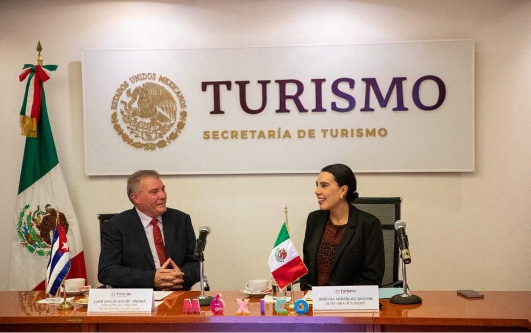 México y Cuba fortalecen lazos turísticos con la firma del Programa de Cooperación 2025-2028