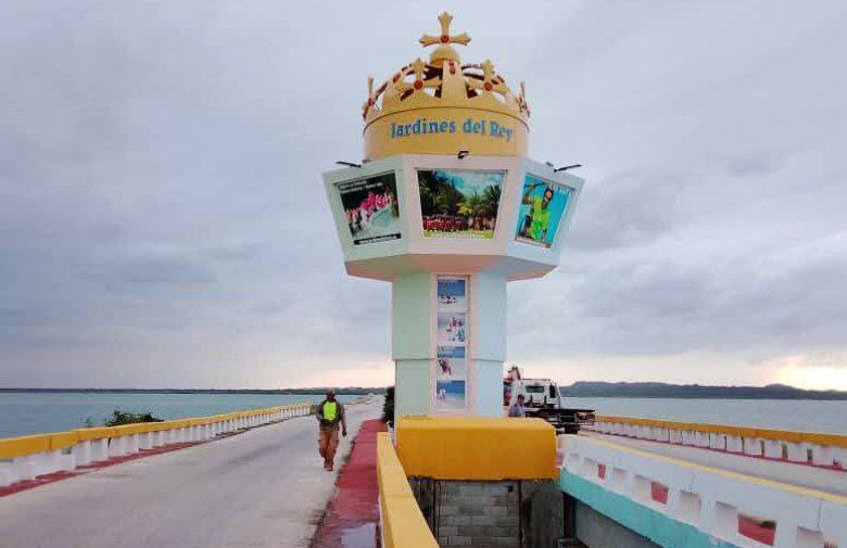 Renovada la corona de Jardines del Rey