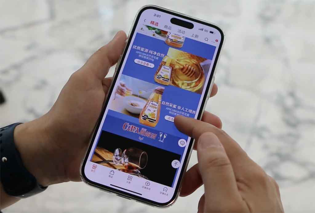 Cuba amplía su oferta de productos en el mercado digital chino