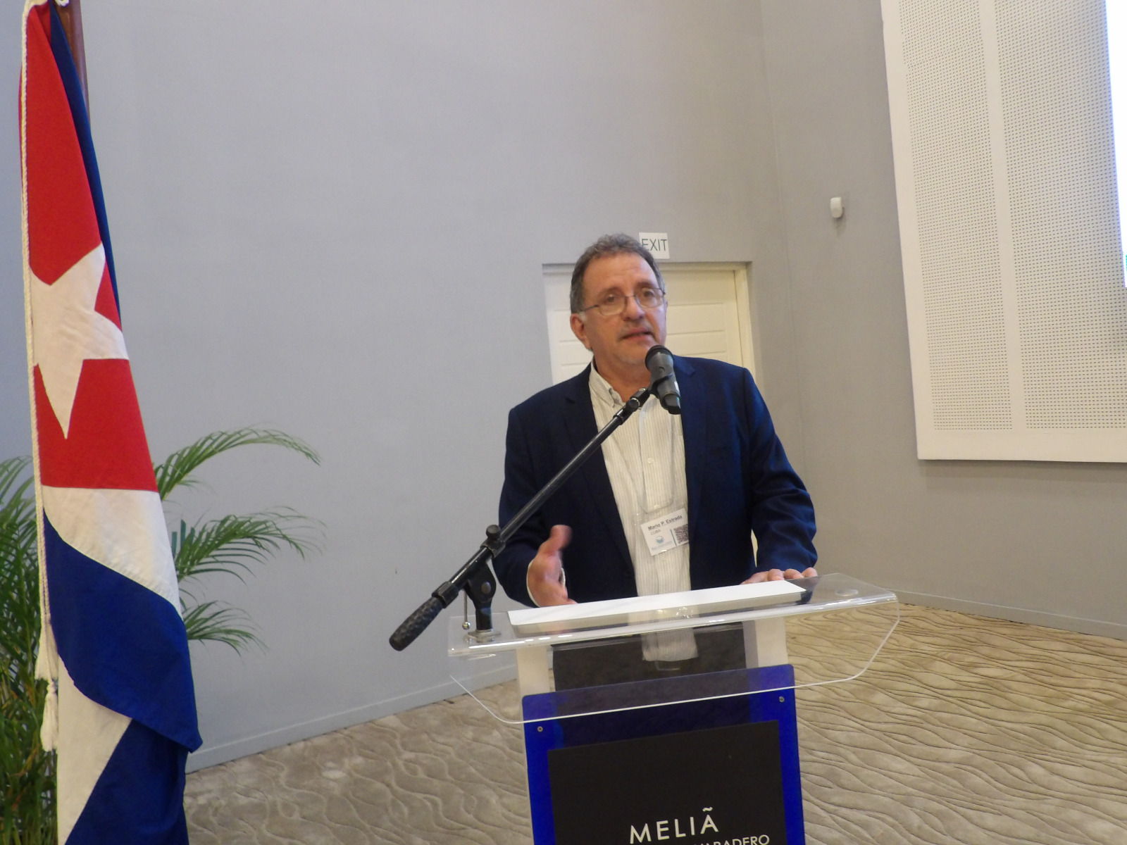 Mario Pablo Estrada García, director de Investigaciones Agropecuarias del CIGB