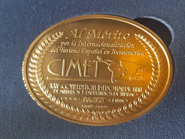 Medalla al Mérito por la Internacionalización del Turismo Español en Iberoamérica