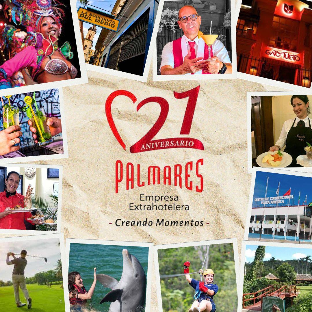 Empresa Extrahotelera Palmares S.A. conmemora su aniversario 21