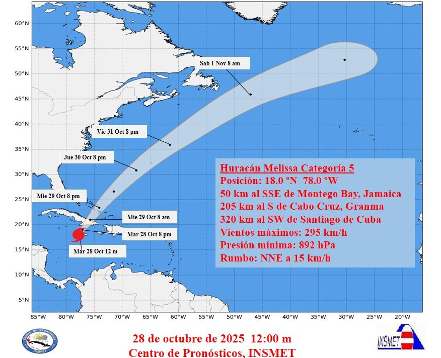 Evacuados turistas en Holguín ante cercanía de huracán Melissa a Cuba