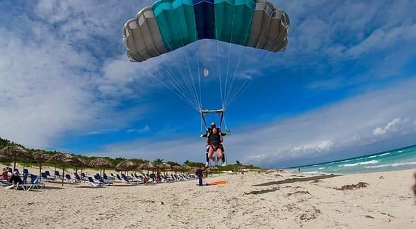 Skydive en Cayo Santa María, Cuba
