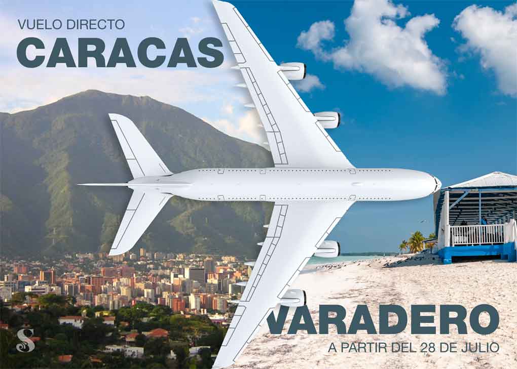 Nuevo vuelo de Turpial Airlines conecta Venezuela con Varadero