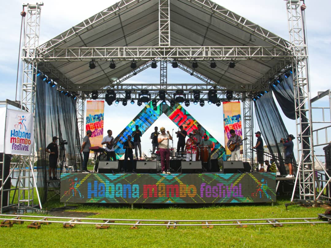 Escenario del Habana Mambo Festival