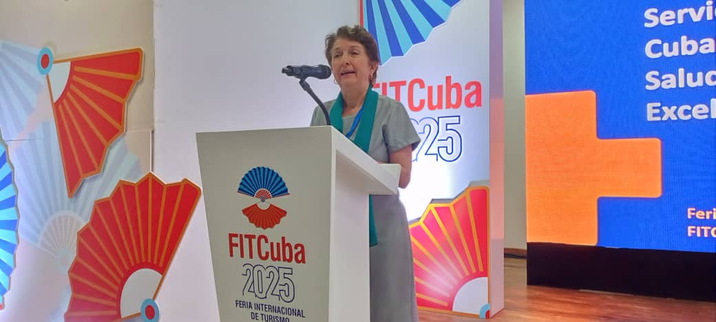 Yamila de Armas Águila, presidenta de Servicios Médicos Cubanos (SMC)