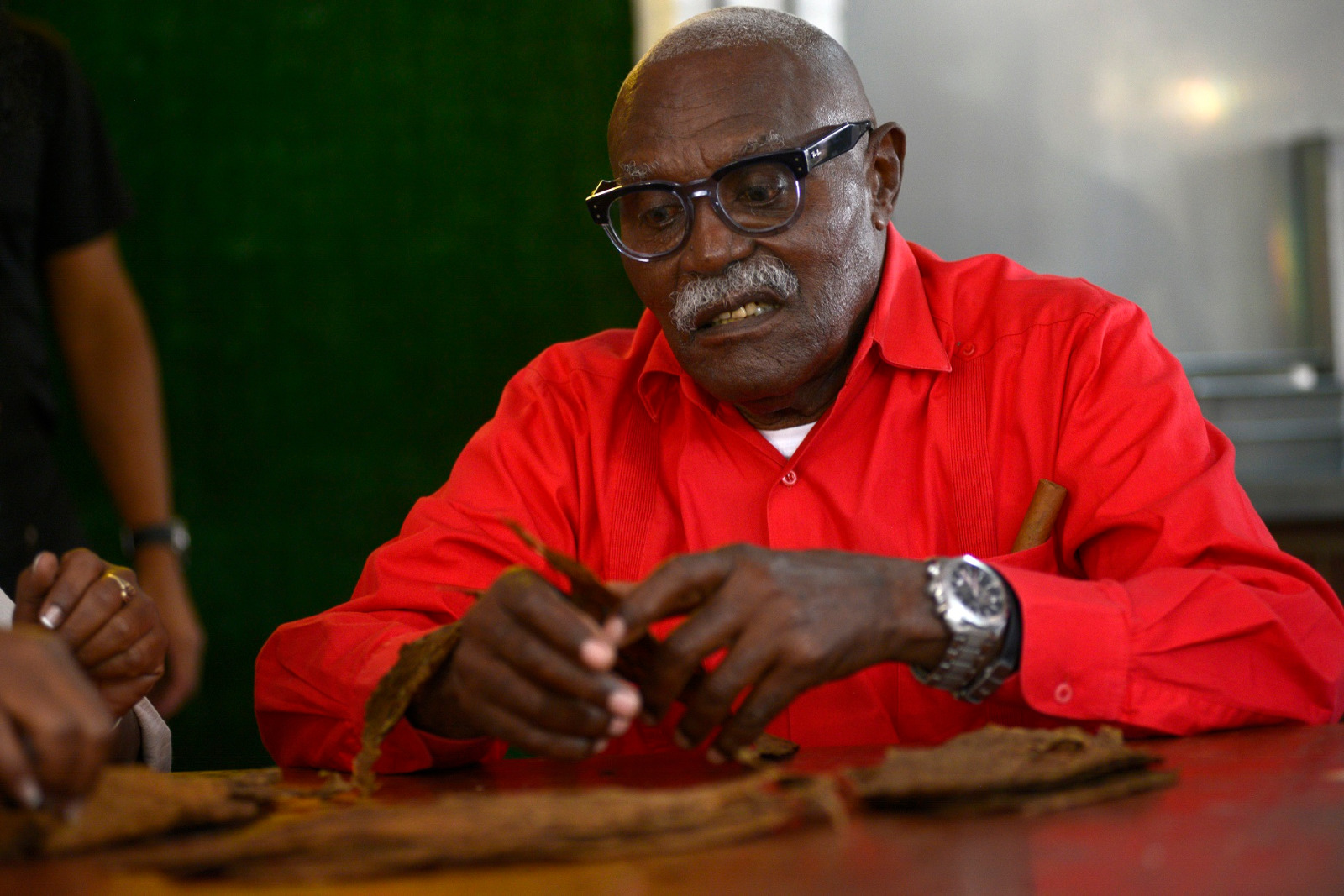 José Castelar, "Cueto", célebre torcedor cubano.