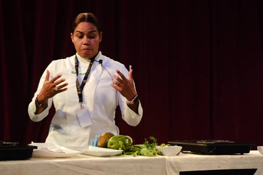 Chef dominicana María Marte