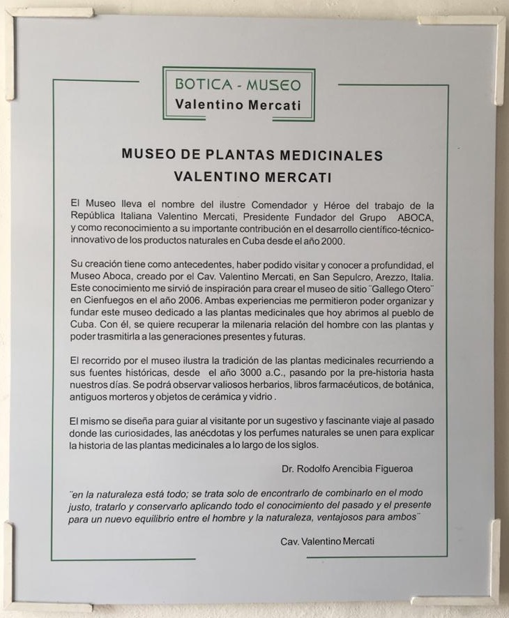 Museo de Plantas Medicinales en la Botica de la Abuela