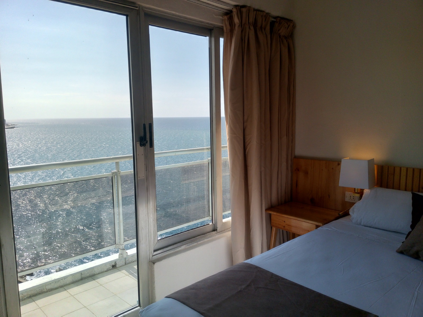 Vista al mar desde una habitación del Piso Ejecutivo