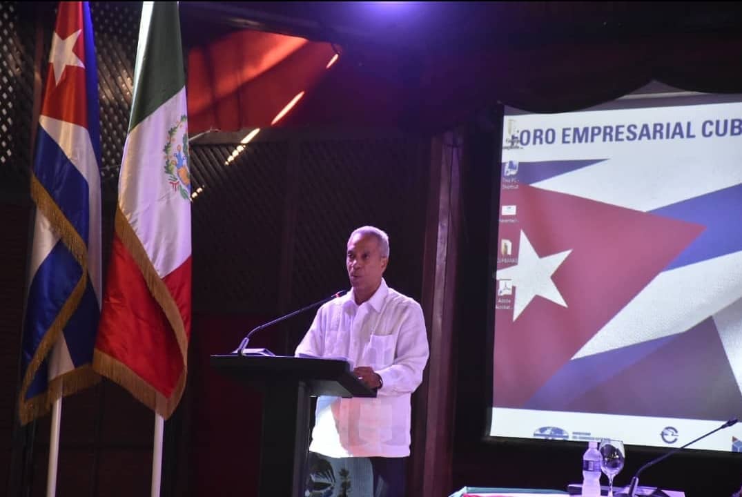 Antonio Carricarte, presidente de la Cámara de Comercio de Cuba.