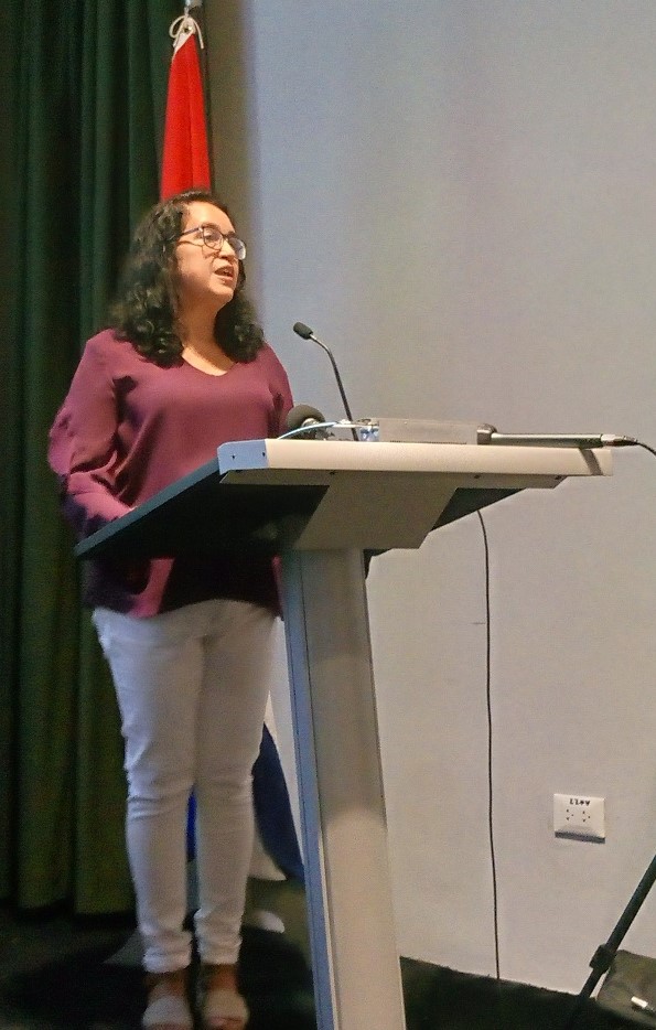 Katia Cárdenas, directora de Gestión Cultural de la OHCH. 