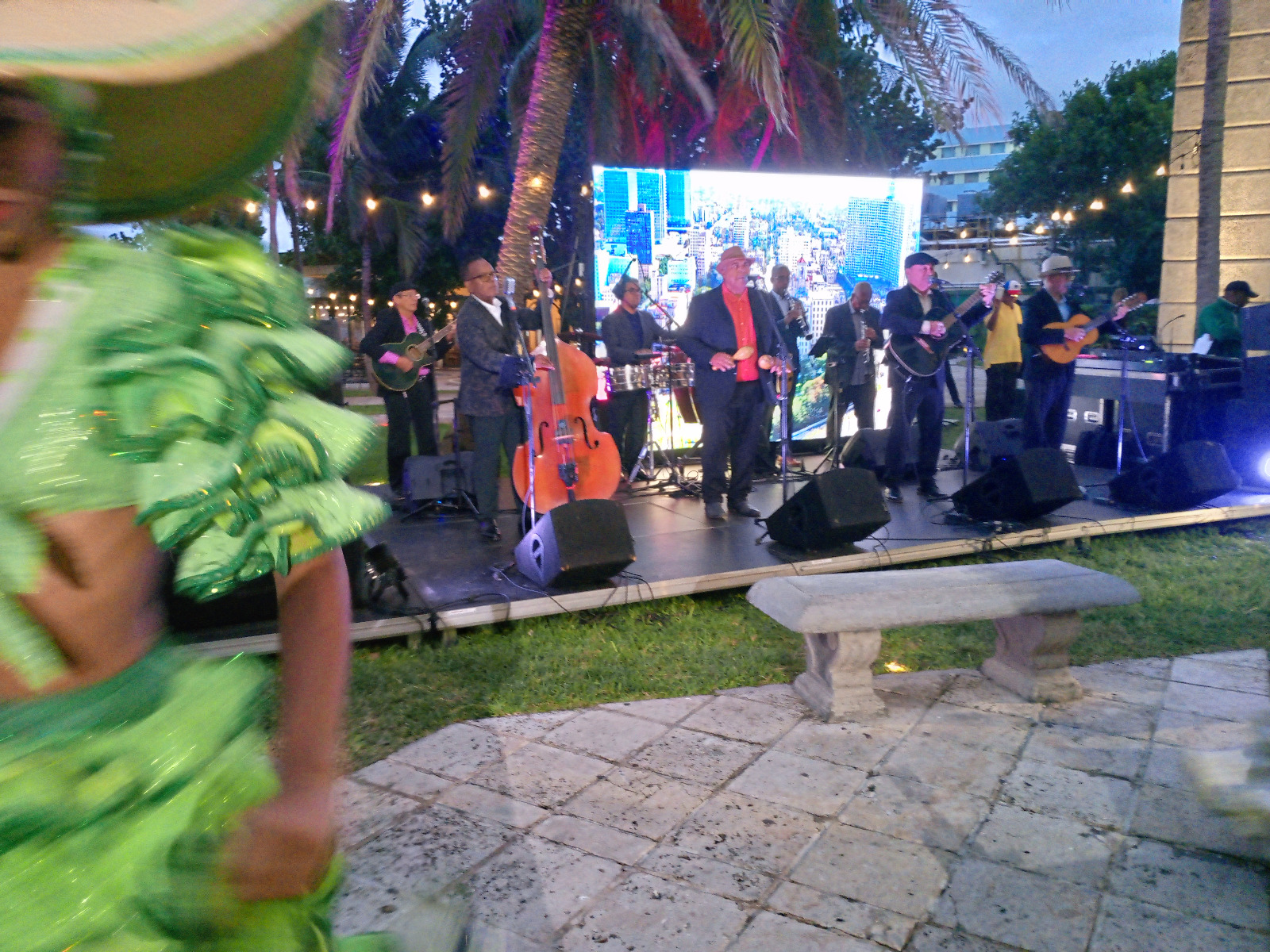 La agrupación Compay Segundo amenizó la celebración del 95 Aniversario del Hotel Nacional de Cuba.