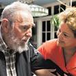 Dilma se reunió con Fidel en La Habana Brasil llega, por fin, a Cuba