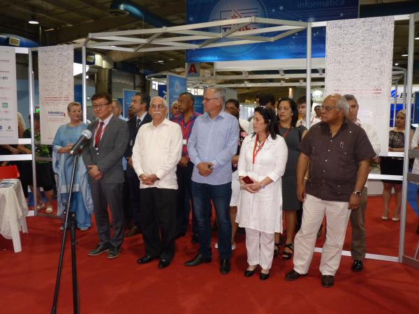Abre feria expositiva de Informática 2018