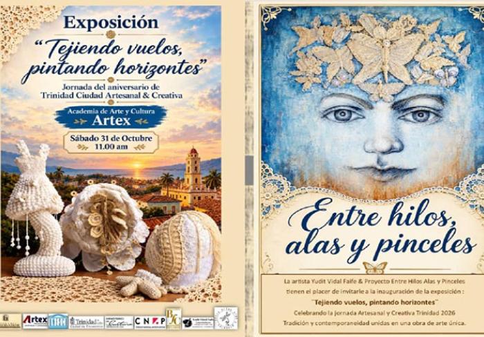Trinidad celebra sus saberes creativos con expo de Yudit Vidal