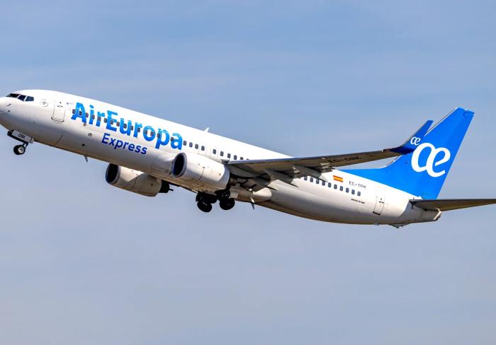 Air Europa sostiene vuelos a Cuba pese a crisis energética