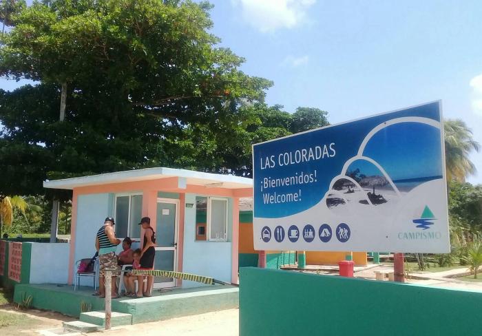 Campismo popular Las Coloradas