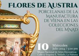 Museo Nacional de Artes Decorativas celebra 60 años con exposiciones de porcelana vienesa