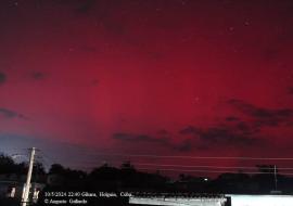 Insólito: Aurora boreal sobre Cuba