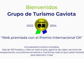 Reconocimiento internacional a la web de Gaviota por su aporte al turismo cubano