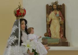  Tabacaleros cubanos honran a la Virgen de las Nieves de Mantua, Pinar del Río, Cuba