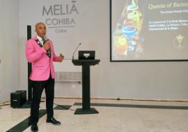 Rihder Fuentes Frontera, presidente del comité organizador del campeonato de la IBA, Queen of Bartending, The Global Female Championship