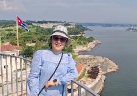 Han Lixin, Consejera de Asuntos Culturales y Turísticos de la Embajada de China en Cuba.