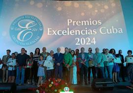 Entregan los Premios Excelencias Cuba 2024