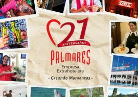 Empresa Extrahotelera Palmares S.A. conmemora su aniversario 21