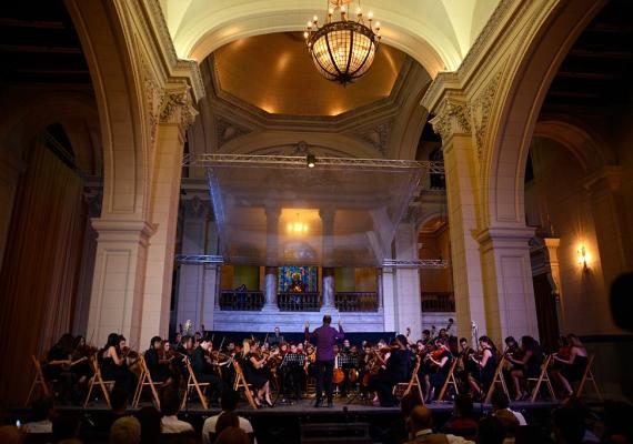 Orquesta Lyceum Mozartiano de La Habana despide temporada con concierto épico
