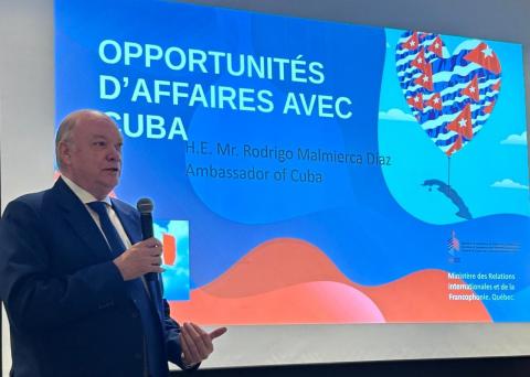 Presentan en Canadá oportunidades de negocios con Cuba
