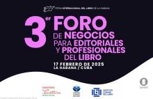 Sesiona Tercer Foro de Negocios en Feria del Libro