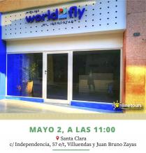 Fachada de la oficina de World2fly en Santa Clara