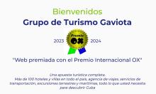 Reconocimiento internacional a la web de Gaviota por su aporte al turismo cubano