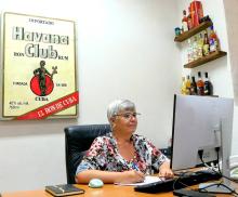 Maria Caridad Velázquez Díaz, directora del Museo del Ron Havana Club Internacional