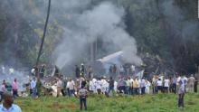 Posible fallo de motor en accidente aéreo en Cuba