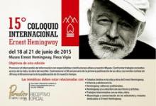 Paradiso es el receptivo oficial del XV Coloquio Internacional Ernest Hemingway