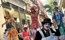 Danza en las calles de La Habana
