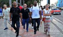Griffey Jr. y Barry Larkin en La Habana