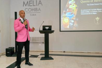 Rihder Fuentes Frontera, presidente del comité organizador del campeonato de la IBA, Queen of Bartending, The Global Female Championship