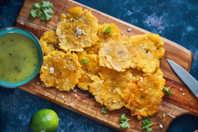 Patacones y Tostones