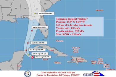 Tormenta tropical Helene